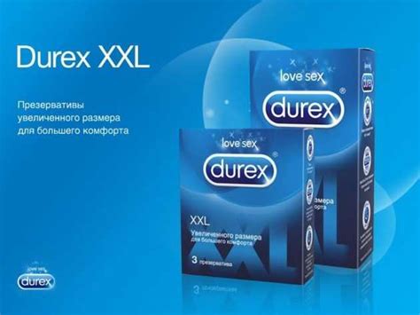 Презервативы Durex XXL: размер, длина, цена | boleznimatki.com