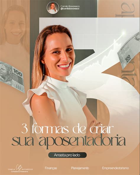 social media consultora financeira  behance