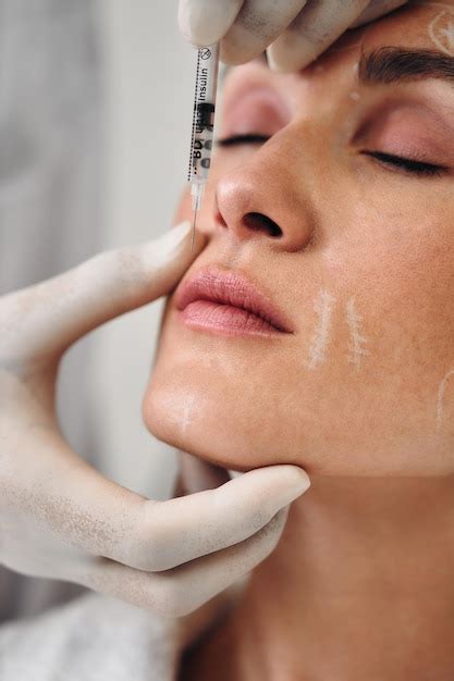 Premium Photo | Contour modeling with fillers high quality photo