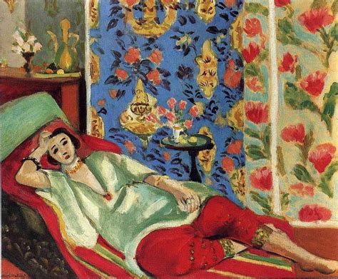 Одалиска в красных шальварах, 1921 (картина) — Анри Матисс