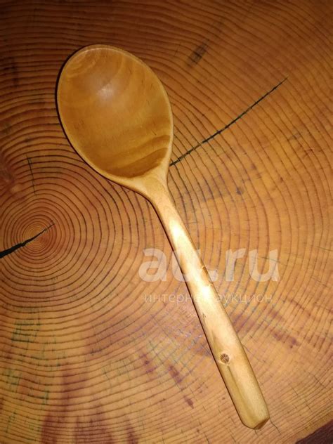 Ложка деревянная — купить в Красноярске. Состояние: Новое. Столовые ...