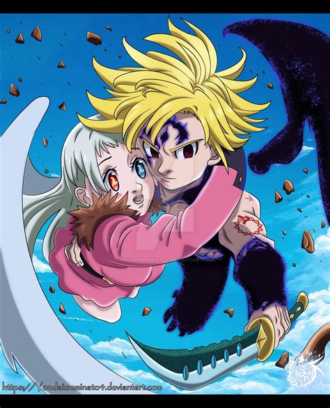 Meliodas Saves Elizabeth Nanatsu no Taizai 333 by YondaimeMinato4 on
