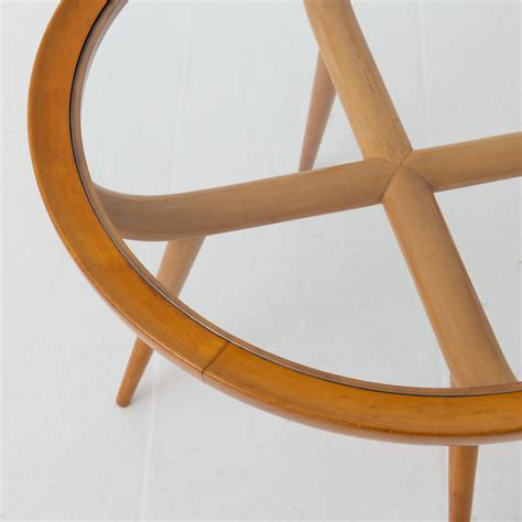 Italian Maple Side Table | Nicholas & Alistair