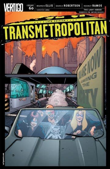 Transmetropolitan Comic Series Reviews at ComicBookRoundUp.com