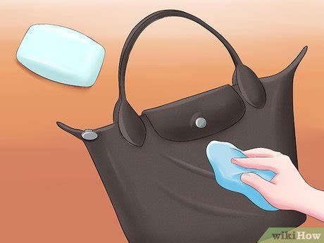 how to clean longchamp nylon bag