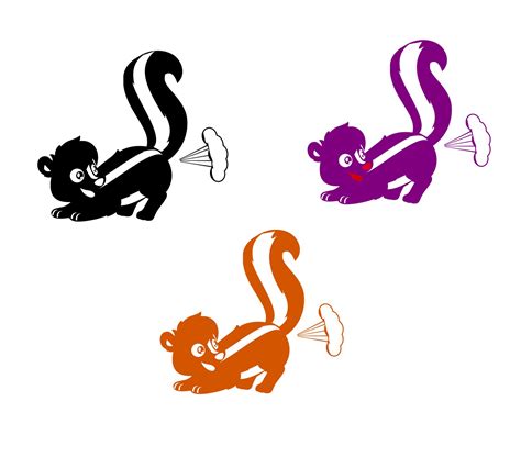 Skunk svg . Skunk Clipart . Skunk Silhouette . Skunk svg | Etsy