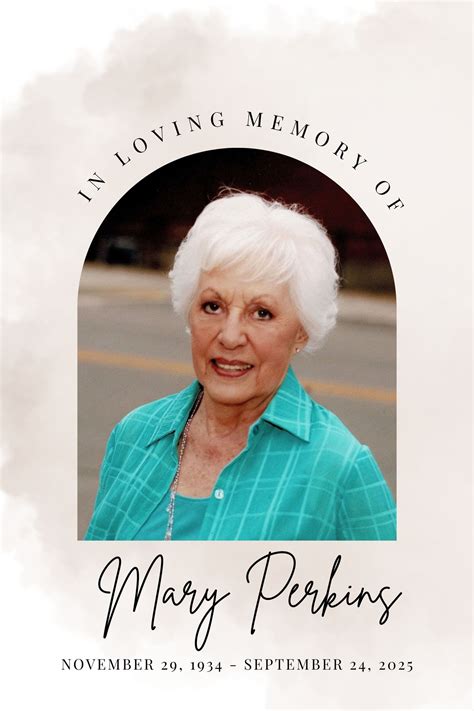 Celebration of Life for Mary Perkins