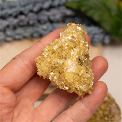 Raw Golden Mica Cluster Random - The Crystal Council