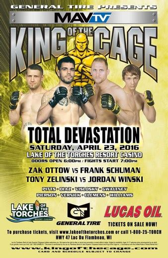 KOTC: Total Devastation | MMA Event | Tapology