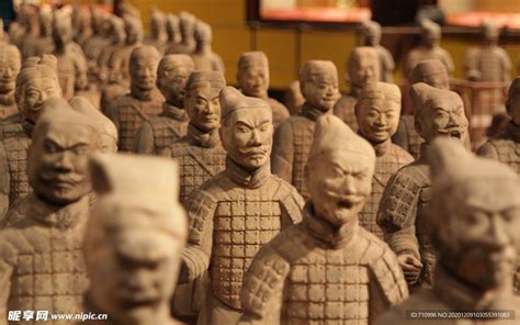 秦始皇陵兵马俑摄影图__国内旅游_旅游摄影_摄影图库_昵图网
