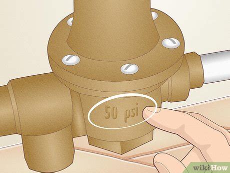 how to adjust water pressure at home