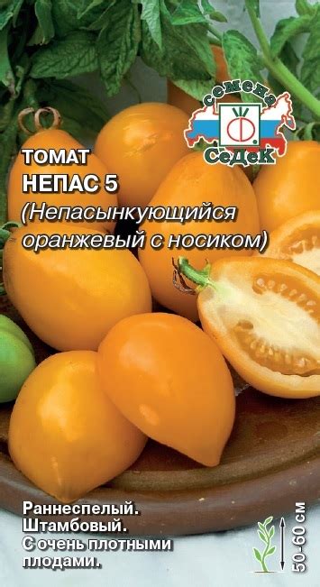 Купить Томат "Седек" Непас 5 Оранжевый с носиком 0,1 г в Онсад.ру с ...
