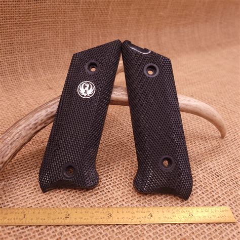 Ruger MKII Factory Black Plastic Grips | Old Arms of Idaho, LLC