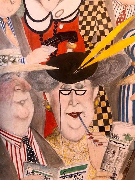 Sue Macartney Snape - Rare Large Original British Illustration Art