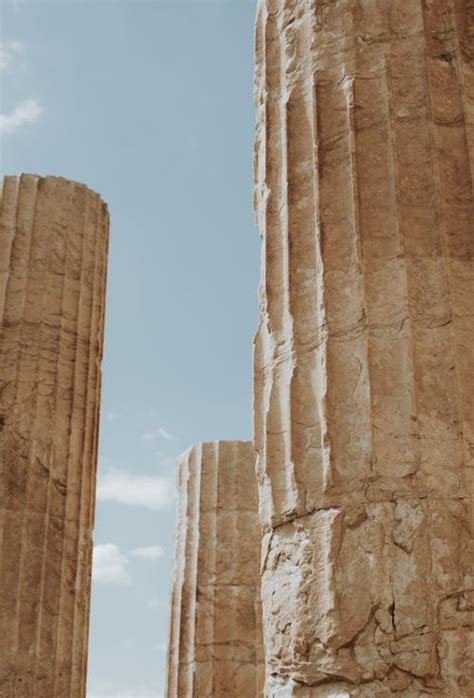 Foto stok gratis tentang arsitektur kuno, athena, batu, cape sounion ...