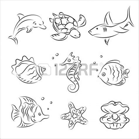 Sea Life Drawing at GetDrawings | Free download