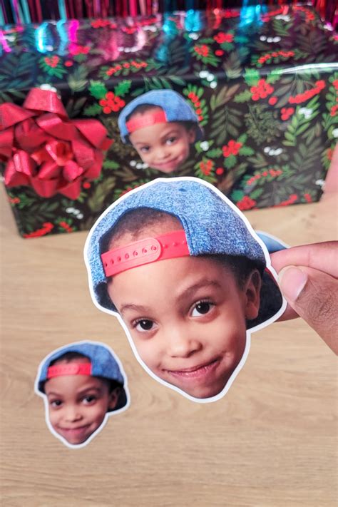 custom face stickers pretty party crafty