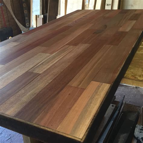 Reclaimed Wood Table Top with Matte Finish