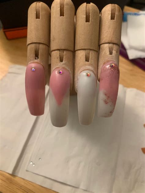 Pink & White Polygel Set for Stunning Nails