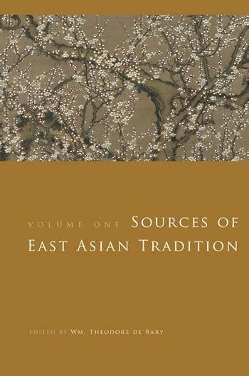 Sources of East Asian Tradition | Columbia University Press