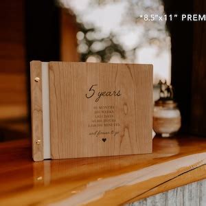5th Anniversary Gift Five Years Wood Anniversary Gift for Him, for ...