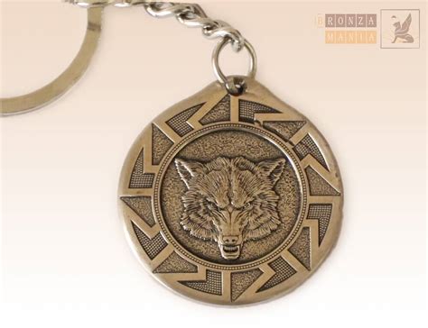 брелок чертог Волка - Велес (25.02-22.03) - купить в магазине БронзаМания
