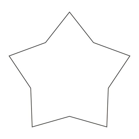 Free Star Template Printable: Easy Cut-Outs for Crafts! - Printables