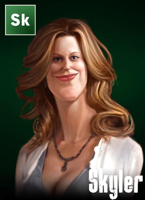 Breaking Bad Caricature - Skyler White by Sycra on DeviantArt