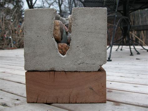 cement rock block