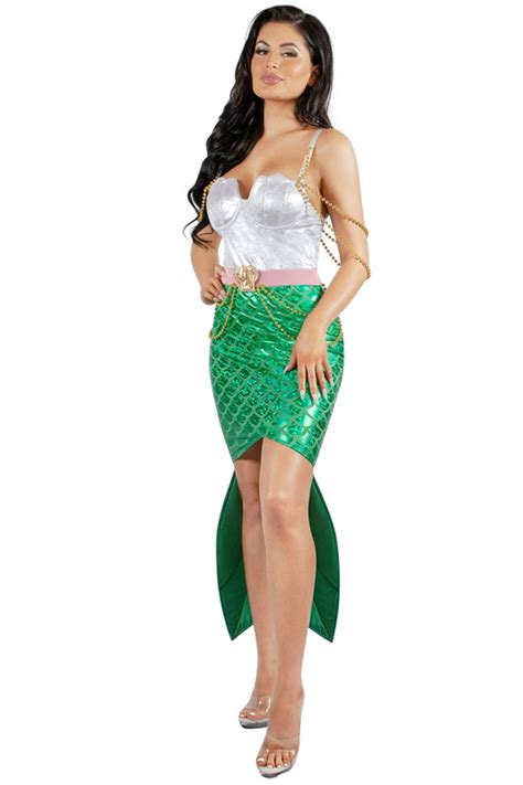 Alluring Sea Siren Halloween Costume - Spicy Lingerie