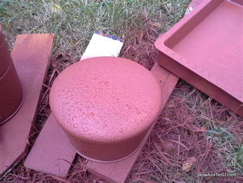 Easy Faux Hammered Copper Paint Technique