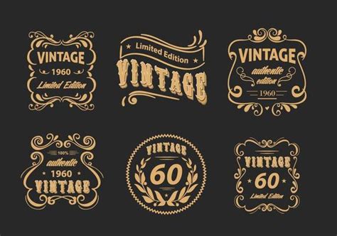 Vintage Logo Vector Art, Icons, and Graphics for Free Download