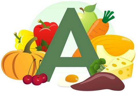 Витамин А (ретинол) где содержится - продукты с ретинолом ~ VitaMint.ru