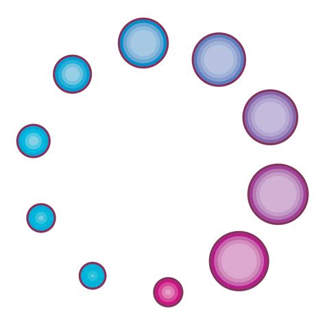 Abstract circle shape icon, cartoon style 14676351 Vector Art at Vecteezy