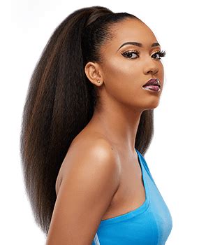 afro pony pony styles darling short pony style