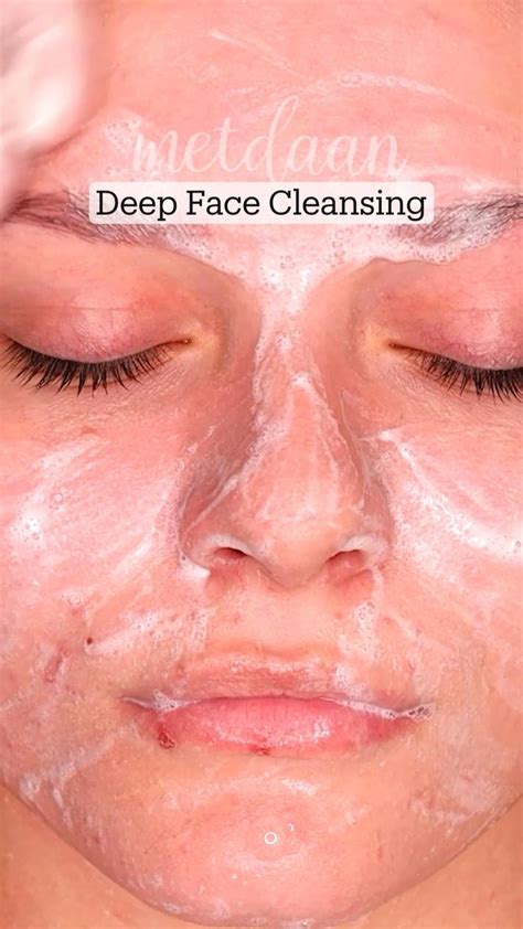 Deep Face Cleansing | Cleansing face, Beauty skin care routine, Face