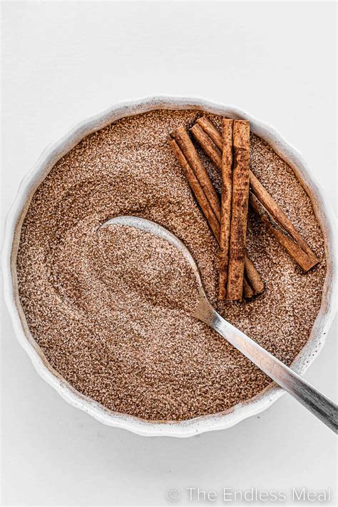 The Best Ratio for Cinnamon Sugar - The Endless Meal®