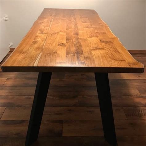 Teak s kôrou – pracovná doska | Dlhslovakia.sk