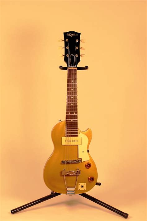 Super Rare MONOGRAM MGL-MINI Les paul 2000s Gold | Reverb