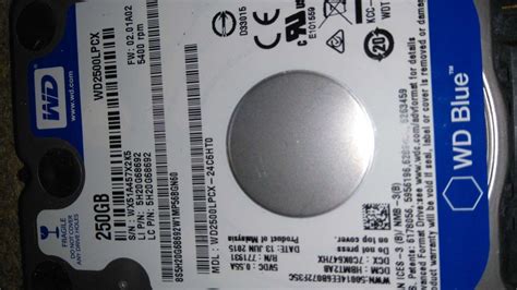 Сломался жесткий диск WD2500LPCX-24C6HT0