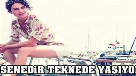 Yeşim Büber beş yıldır teknede yaşıyor - SacitAslan.com