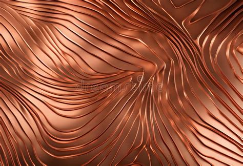 Abstract Copper Metal Background Stock Illustration - Illustration of ...