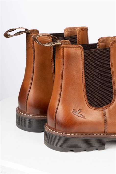 Mens Market Boots UK | Mens Brown Leather Market Boots | Rydale
