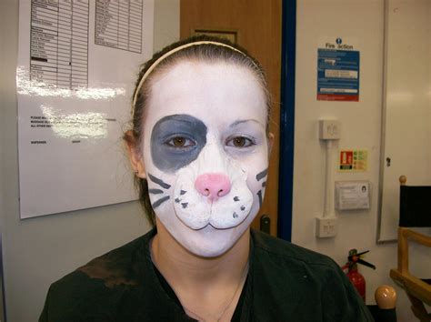 Rabbit face paint by AlisonGrasbyMakeup on DeviantArt