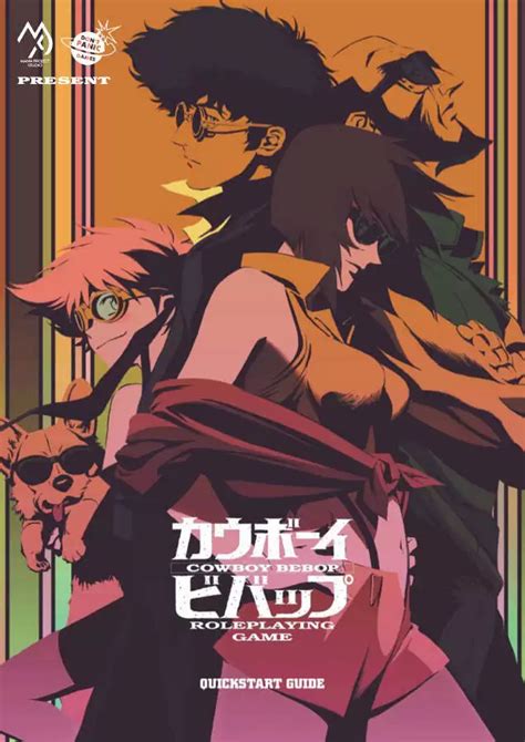 cowboy bebop roleplaying game quickstart  project studio