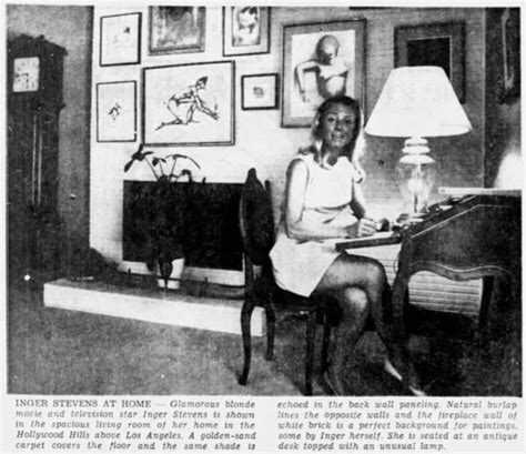 Inger Stevens: Inger at Home