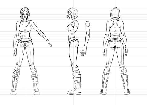 10+ Character Turnarounds female ideas | character turnaround, character, character design