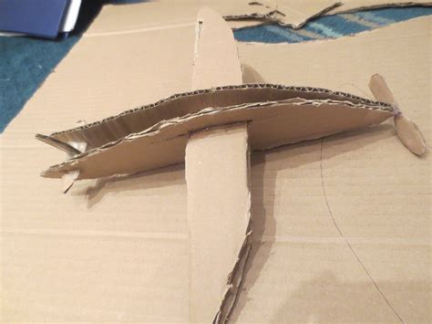 how to make cardboard planes