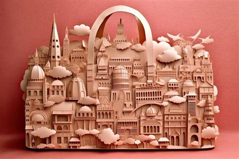 Premium AI Image | Awesome Big Bag Adventures Exploring the City and Beyond