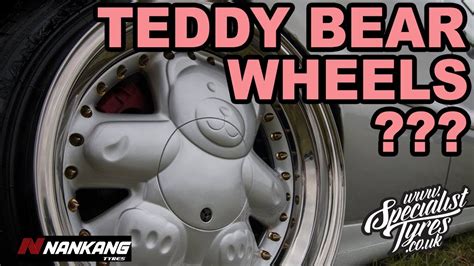 custom teddy bear wheels   tyre stretch